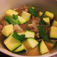Beef & Zucchini Broth Soup - Skinnymixers