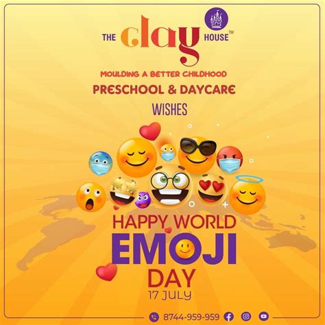 WORLD EMOJI DAY | World emoji day, World emoji, Emoji