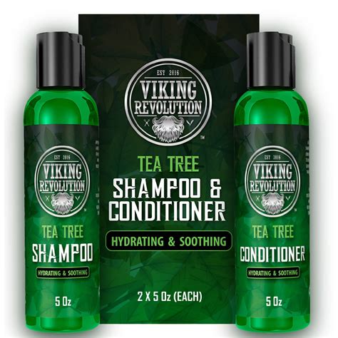 Amazon Viking Revolution Tea Tree Shampoo And Conditioner Set