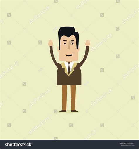 Business Man Vector Character Stock Vector (Royalty Free) 2028855485 ...