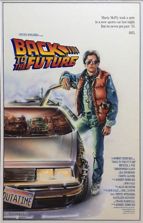 Back To The Future Movie Poster Comp By Richard Farrell In Marc Sans S