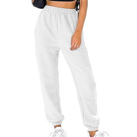 Jngsa Womens High Waisted Baggy Sweatpants 2023 Fall Jogger Pants Y2k