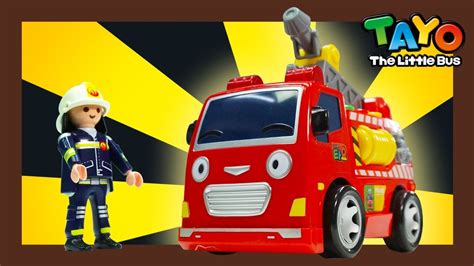 Tayo Please Help Frank The Firetruck L Tayo Heavy Vehicles Squad L