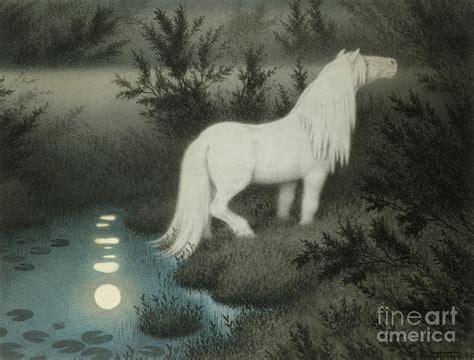 Water sprite Painting by Theodor Kittelsen