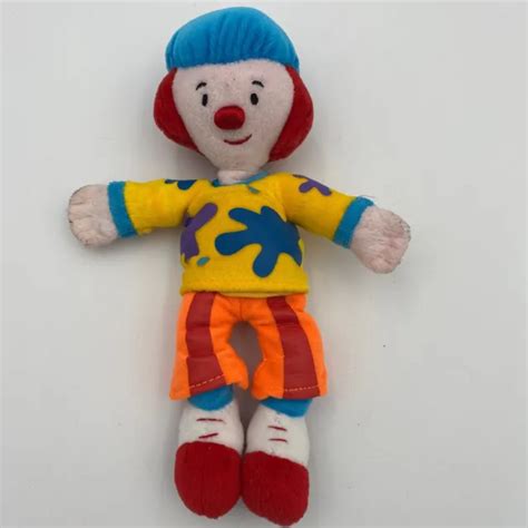 Playhouse Disney Plush Jojos Circus Clown 8” Poseable Stuffed Doll Toy