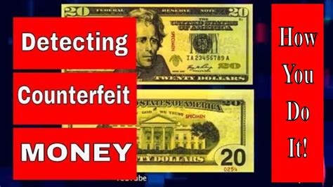 How To Identify Counterfeit Money YouTube