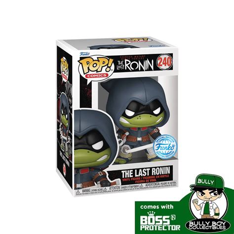 Funko Pop Comics Tmnt The Last Ronin Fse 240 Non Mint With Boss