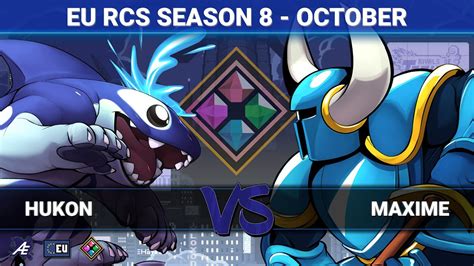 Eu Rcs Season 8 October Winners Top 24 Hukon Vs Maxime Youtube