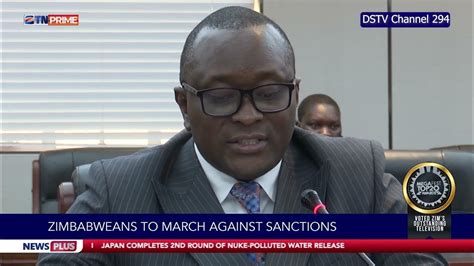 Incaseyoumissedit Zimbabweans To March Against Sanctions Ztn Prime News Plus Youtube