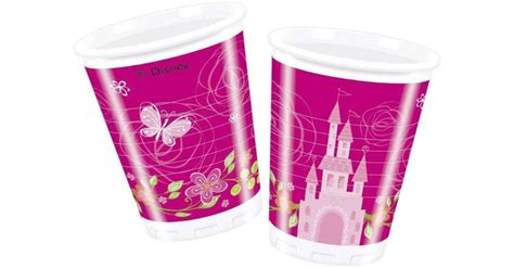 Disney Princess Summer Palace Hercegnők műanyag pohár 8 db os 200 ml