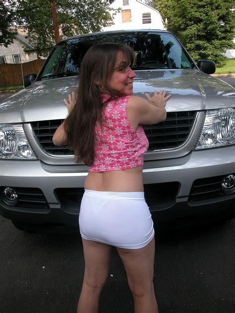 Petite MILF Vixen Shows Her Shaved Pussy And Toys It In A Truck CoedCherry