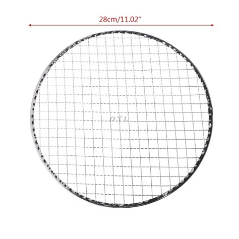 Cesta descartável para grelha de churrasco 28cm rede de malha para