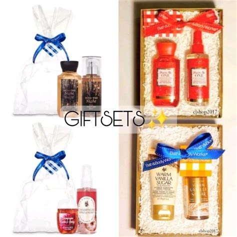 Jual ONSALE BATH BODY WORKS BBW GIFTSET GIFT SET CHAMPAGNE TOAST VANILLA BUTTERCREAM BEAN