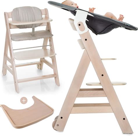 Hauck Seggiolone Beta Plus Newborn Set Seggiolone Legno Evolutivo