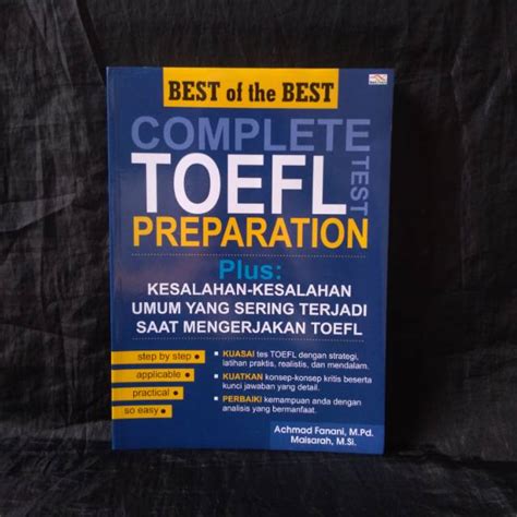 Jual Buku Best Of The Best Complete Toefl Preparation Shopee Indonesia