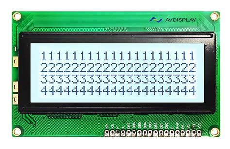 Character Dot Matrix Lcd Modules