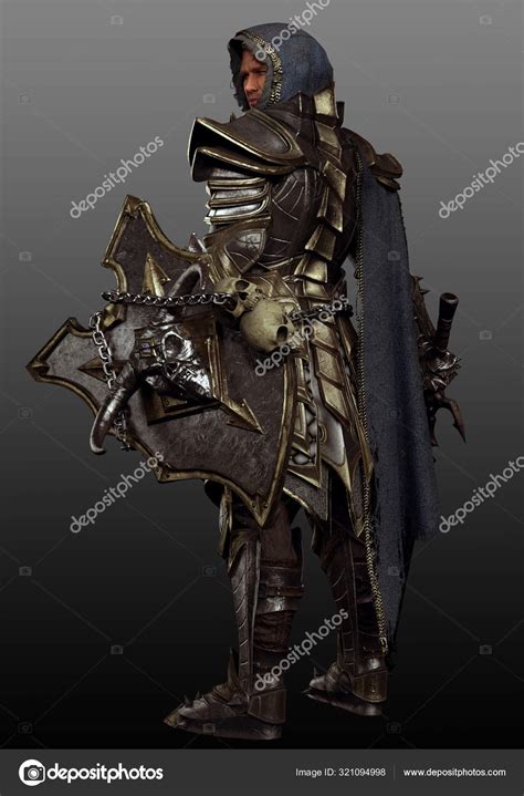 Dark Guard Fantasy Knight Armor Stock Photo by ©Ravven 321094998