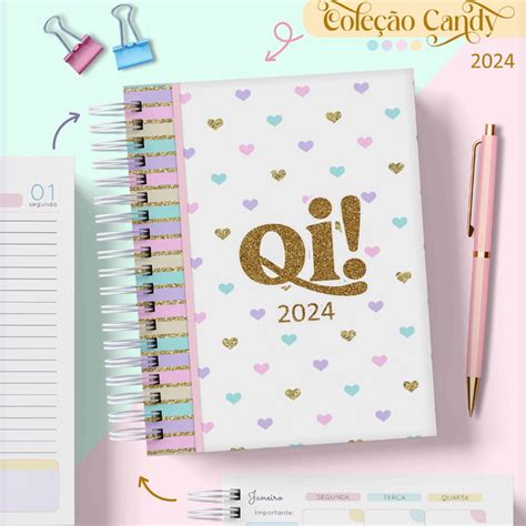 Agenda Candy X 2024 Datada E Permanente 1dpp 2 Dpp Arq