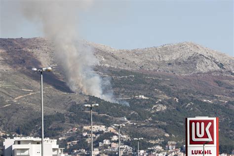 Slobodna Dalmacija Po Ar Iznad Stro Anca Lokaliziran Izgorjelo Pet