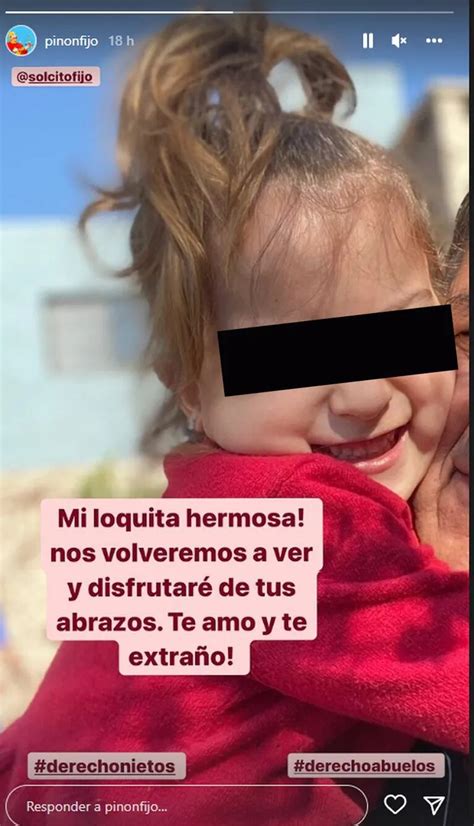 La Hija De Piñón Fijo Rompió El Silencio Y Contó Por Qué Expuso La