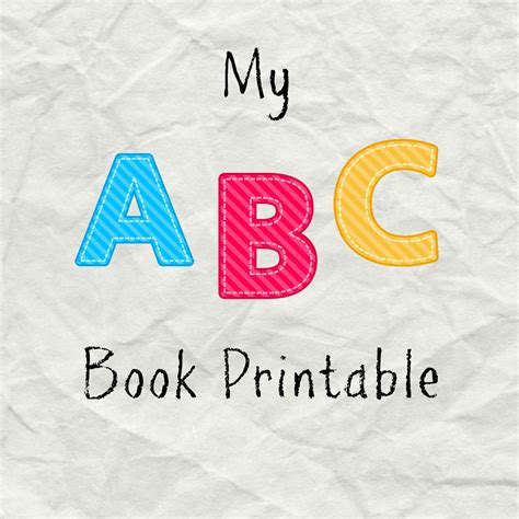 Abc Printable Book - Printable Word Searches