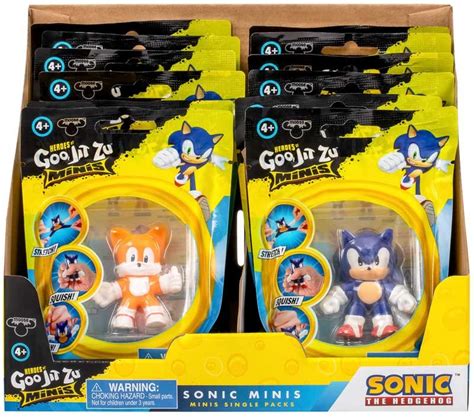 HEROES OF GOO JIT ZU SONIC THE HEDGEHOG MINIS Williams Direct