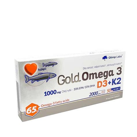 Olimp Labs Gold Omega D K Kapsu Ek Preparaty Wzmacniaj Ce