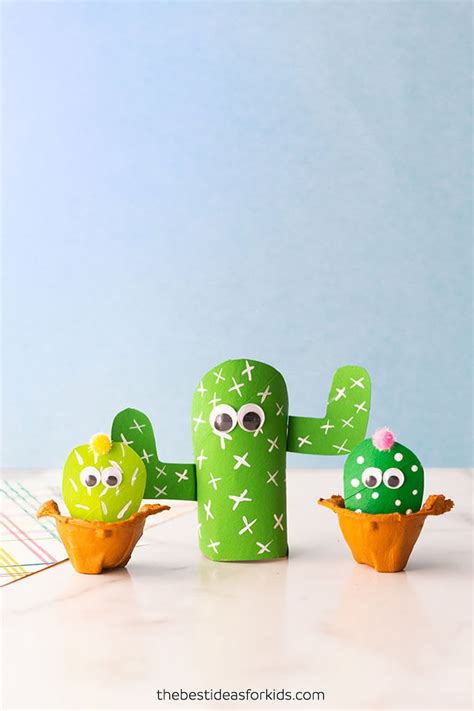 Toilet Paper Roll Cactus The Best Ideas For Kids