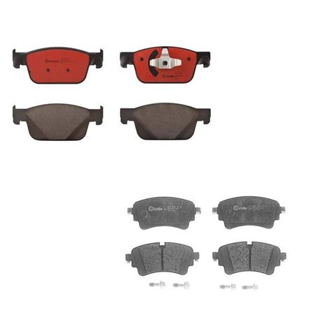 Brembo Disc Brake Pads Kit Front And Rear Ceramic Brembo Kit