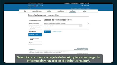 Descarga Tu Estado De Cuenta Citibanamex Banamex Desde El Navegador