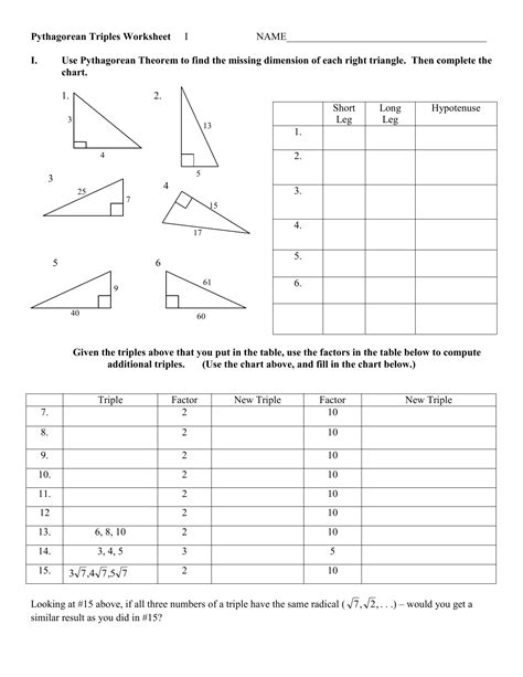 Questions On Pythagorean Triples