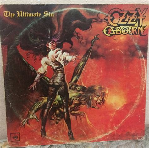 Ozzy Osbourne The Ultimate Sin Vinyl Discogs