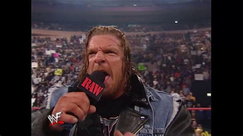 Wwe Triple H Returns Raw Youtube