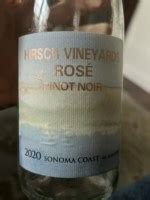 Hirsch Vineyards Ros Of Pinot Noir Vivino