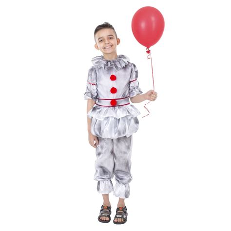 Fantasia It A Coisa Pennywise Infantil Terror Halloween Festa