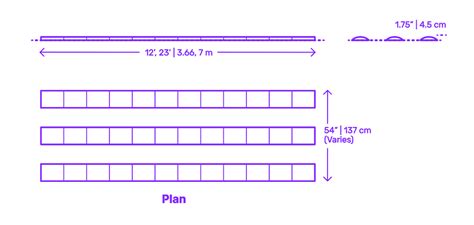 Speed Bump Multiple Dimensions Drawings Dimensions