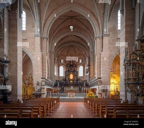 Trier Cathedral Interior - Trier, Germany Stock Photo - Alamy