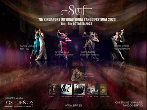 Singapore International Tango Festival 2023 - TangoFestivals