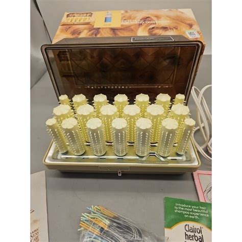 Clairol Hair Clairol Kindness Vintage Hot Rollers Custom Care K Hairsetter Hair Curlers
