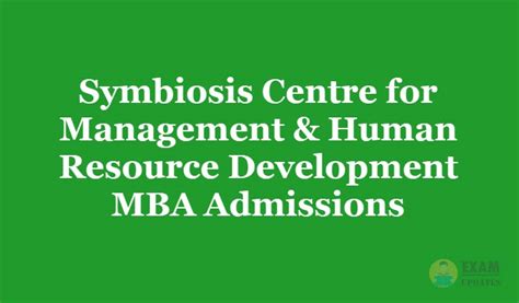 Scmhrd Mba Application Form Registration Fee Date Eligibility