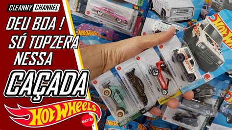 CAÇADA HOT WHEELS SUPER COBIÇADAS nas LOJAS PT BR Cleanny channel YouTube
