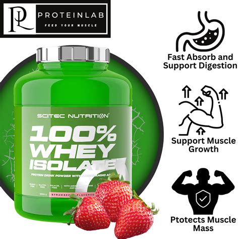 Scitec Nutrition 100 Whey Isolate 2kg Proteinlab Malaysia Sport Supplement Supplier In