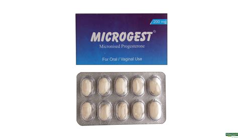 Buy Microgest 200mg 10 Capsules Online at Best Prices | Wellness Forever