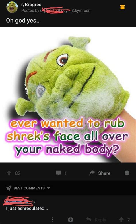 Cursed Naked Shrek R Cursedcomments