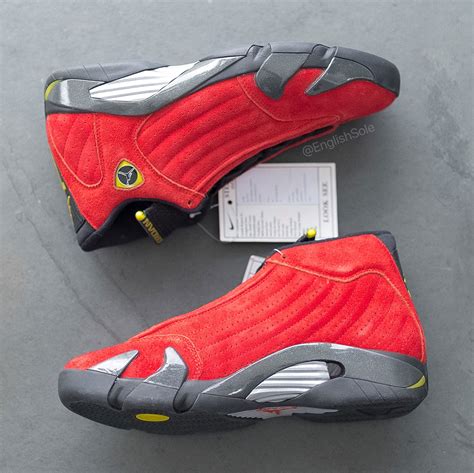 Air Jordan 14 Ferrari Looksee Sample First Class Quality