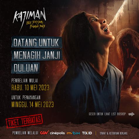 Tiket Special Screening Film Kajiman Iblis Terkejam Penagih Janji