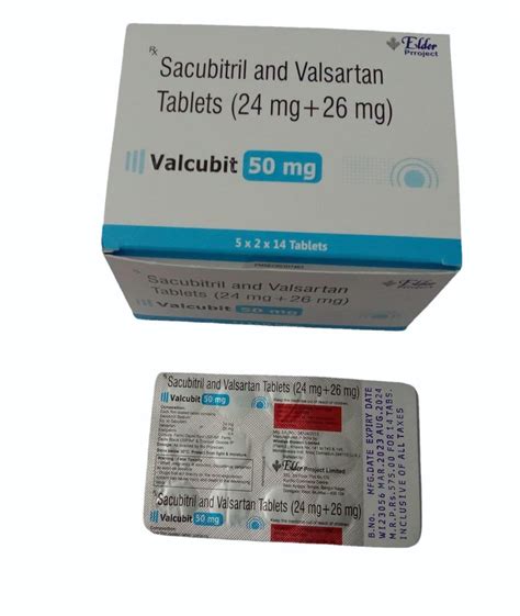 Sacubitril Valsartan Tablets Valcubit 50mg At Rs 150box