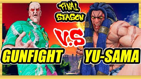 Sfv Ce Gunfight Oro Vs Yu Sama Necalli Ranked Set Street