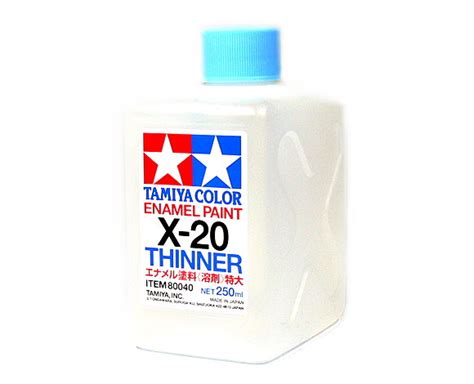 TAMIYA 80040 Paints Enamel Paint X 20 Thinner Net 250ml