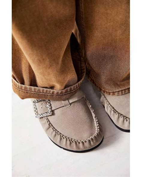 Free People Shearling After Riding Mule In Brown Lyst